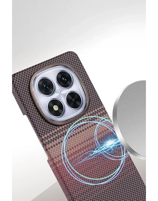 Newface Xiaomi Redmi Note 14 Pro Plus Vega Magsafe Kapak - Mavi