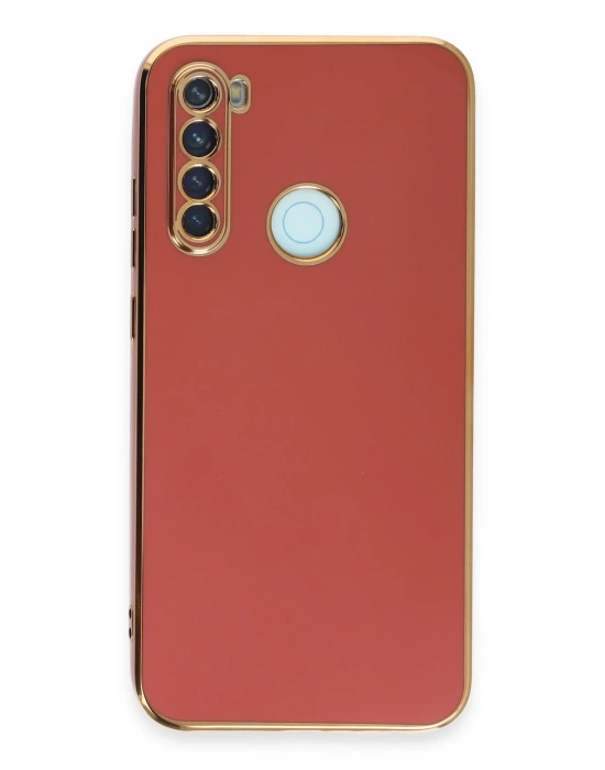 Newface Xiaomi Redmi Note 8 Kılıf Volet Silikon - Kırmızı