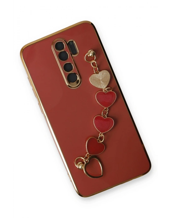 Newface Xiaomi Redmi Note 8 Pro Kılıf Esila Silikon - Kırmızı