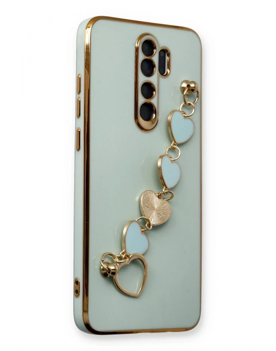 Newface Xiaomi Redmi Note 8 Pro Kılıf Esila Silikon - Su Yeşili