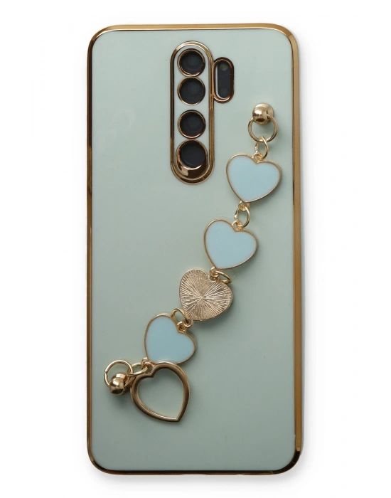 Newface Xiaomi Redmi Note 8 Pro Kılıf Esila Silikon - Su Yeşili