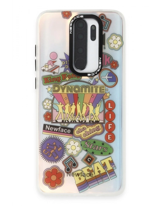 Newface Xiaomi Redmi Note 8 Pro Kılıf Estoril Desenli Kapak - Estoril - 14