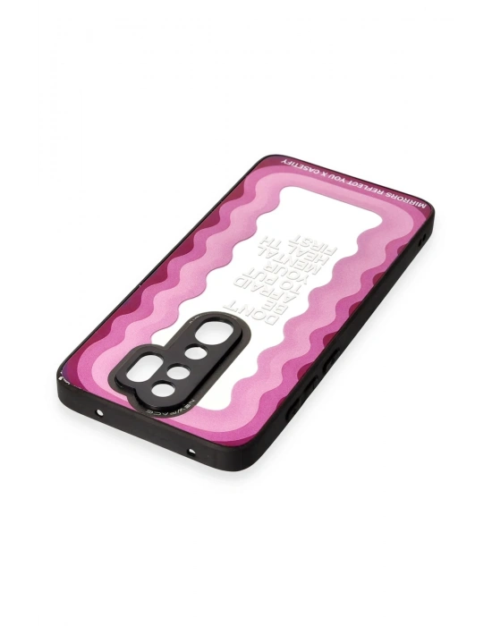 Newface Xiaomi Redmi Note 8 Pro Kılıf Mirror Desenli Kapak - Mirror - 11