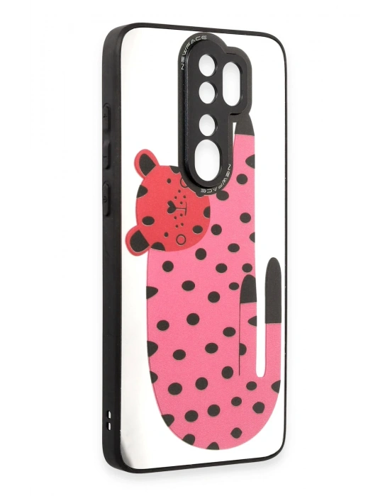 Newface Xiaomi Redmi Note 8 Pro Kılıf Mirror Desenli Kapak - Mirror - 12