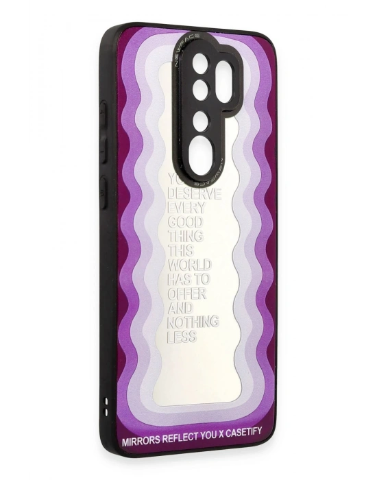 Newface Xiaomi Redmi Note 8 Pro Kılıf Mirror Desenli Kapak - Mirror - 5