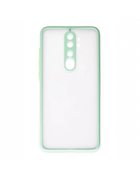 Newface Xiaomi Redmi Note 8 Pro Kılıf Montreal Silikon Kapak - Turkuaz