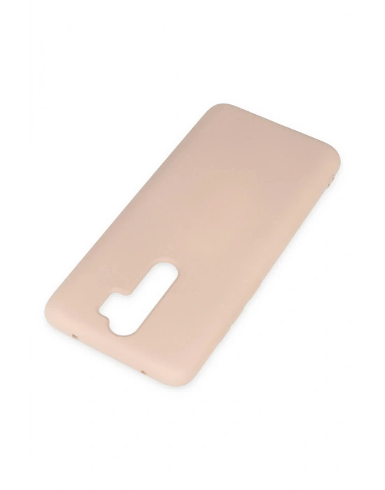 Newface Xiaomi Redmi Note 8 Pro Kılıf Nano içi Kadife Silikon - Pudra