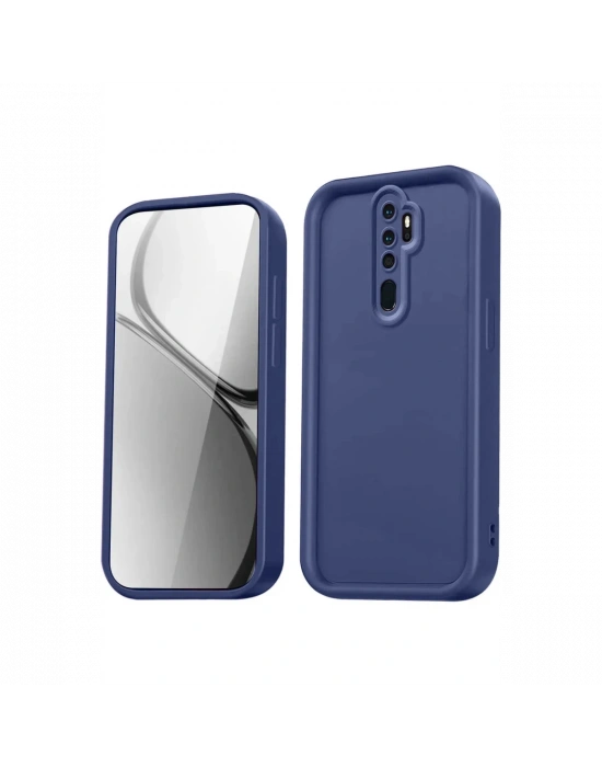 Newface Xiaomi Redmi Note 8 Pro Kılıf Viera Silikon - Lacivert