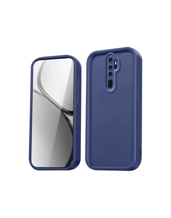 Newface Xiaomi Redmi Note 8 Pro Kılıf Viera Silikon - Lacivert
