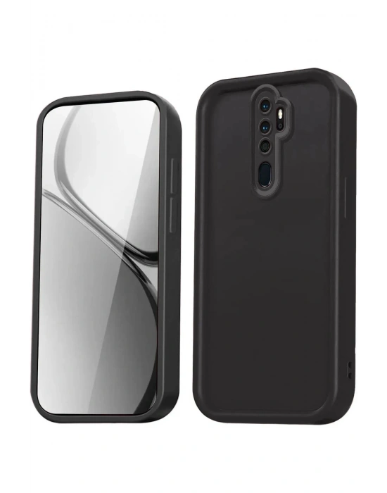 Newface Xiaomi Redmi Note 8 Pro Kılıf Viera Silikon - Siyah