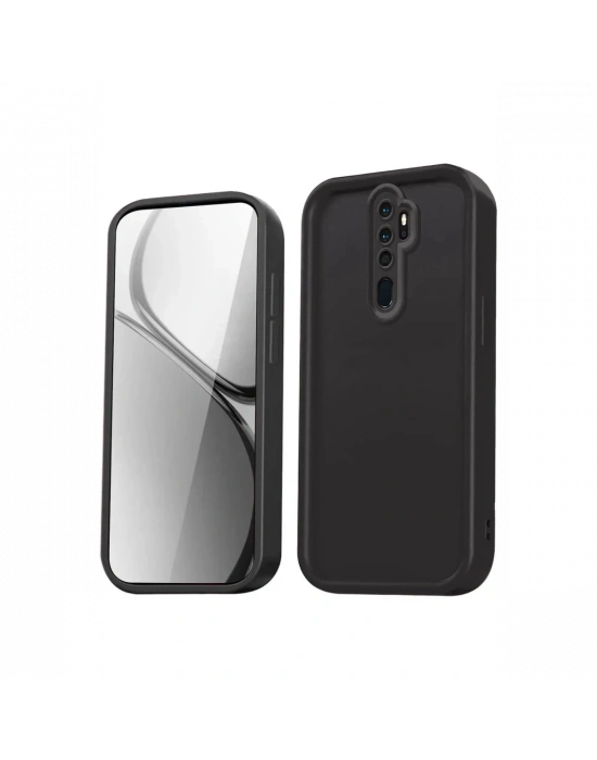 Newface Xiaomi Redmi Note 8 Pro Kılıf Viera Silikon - Siyah