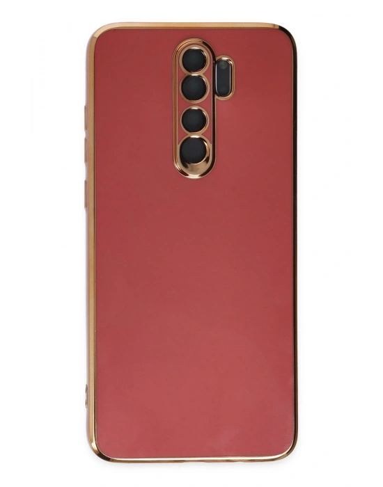 Newface Xiaomi Redmi Note 8 Pro Kılıf Volet Silikon - Kırmızı