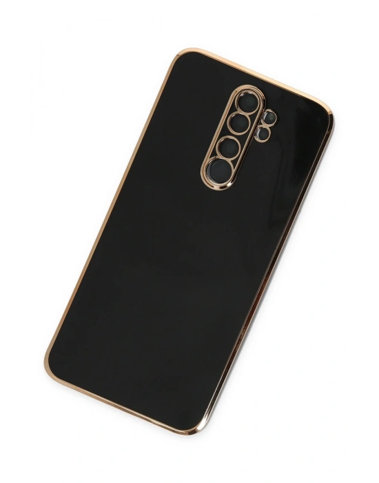 Newface Xiaomi Redmi Note 8 Pro Kılıf Volet Silikon - Siyah