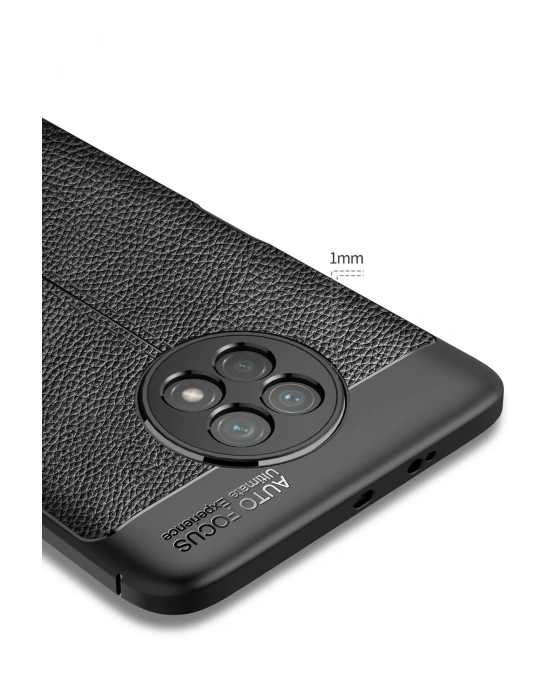 Newface Xiaomi Redmi Note 9 5G Kılıf Auto Focus Kapak - Kırmızı