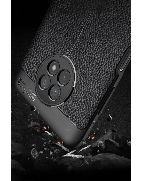 Newface Xiaomi Redmi Note 9 5G Kılıf Auto Focus Kapak - Siyah