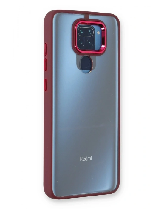 Newface Xiaomi Redmi Note 9 Kılıf Dora Kapak - Kırmızı