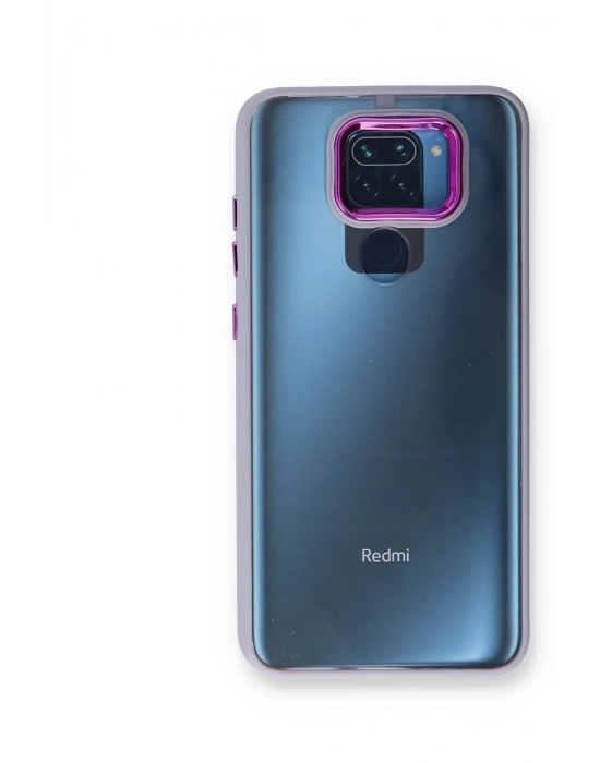 Newface Xiaomi Redmi Note 9 Kılıf Dora Kapak - Lila