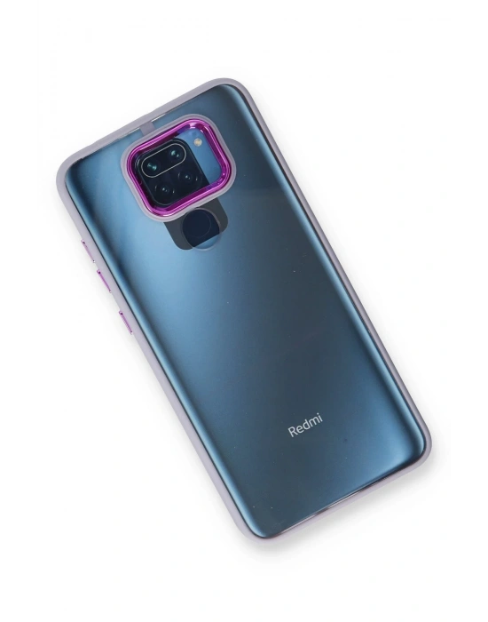 Newface Xiaomi Redmi Note 9 Kılıf Dora Kapak - Lila