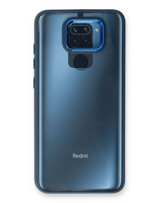 Newface Xiaomi Redmi Note 9 Kılıf Dora Kapak - Mavi