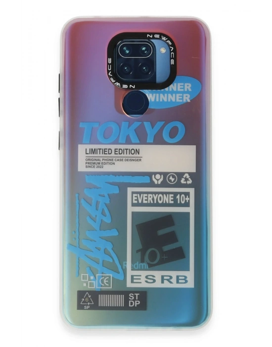 Newface Xiaomi Redmi Note 9 Kılıf Estoril Desenli Kapak - Estoril - 1