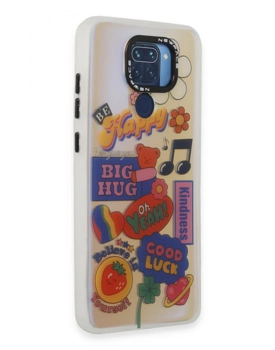 Newface Xiaomi Redmi Note 9 Kılıf Estoril Desenli Kapak - Estoril - 15