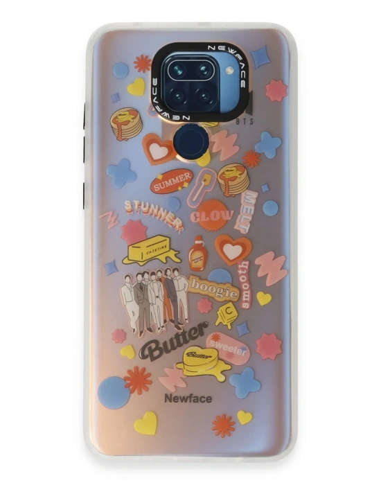 Newface Xiaomi Redmi Note 9 Kılıf Estoril Desenli Kapak - Estoril - 16