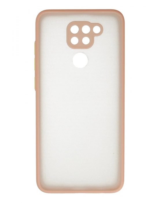 Newface Xiaomi Redmi Note 9 Kılıf Montreal Silikon Kapak - Pembe