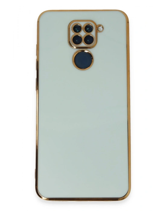 Newface Xiaomi Redmi Note 9 Kılıf Volet Silikon - Açık Yeşil