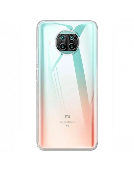 Newface Xiaomi Redmi Note 9 Pro 5G Kılıf Lüx Şeffaf Silikon
