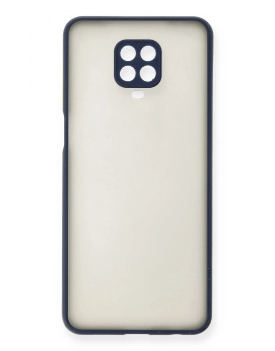 Newface Xiaomi Redmi Note 9 Pro Kılıf Montreal Silikon Kapak - Lacivert