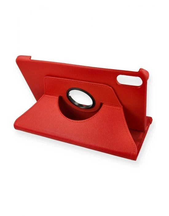 Newface Xiaomi Redmi Pad 2 Kılıf 360 Tablet Deri Kılıf - Kırmızı