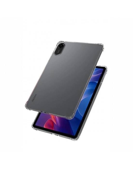 Newface Xiaomi Redmi Pad 2 Kılıf Anti Shock Tablet Silikon - Şeffaf