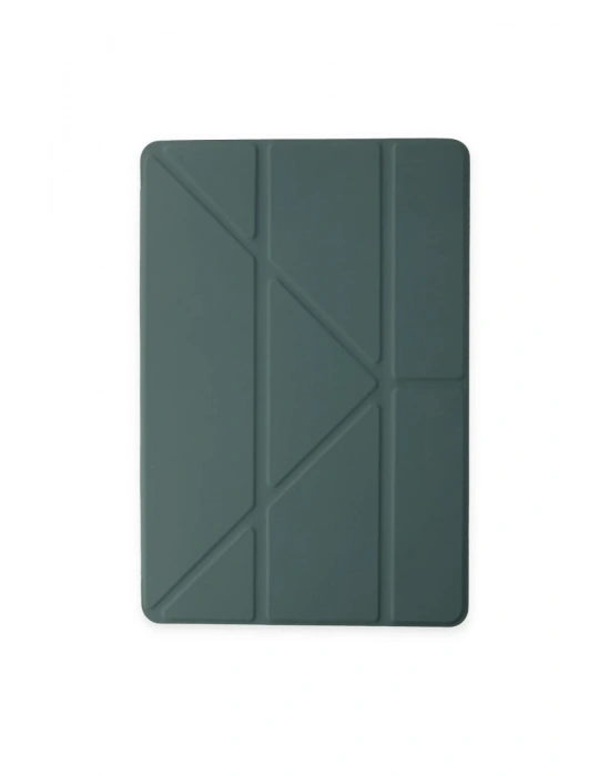 Newface Xiaomi Redmi Pad Kılıf Kalemlikli Mars Tablet Kılıfı - Koyu Yeşil