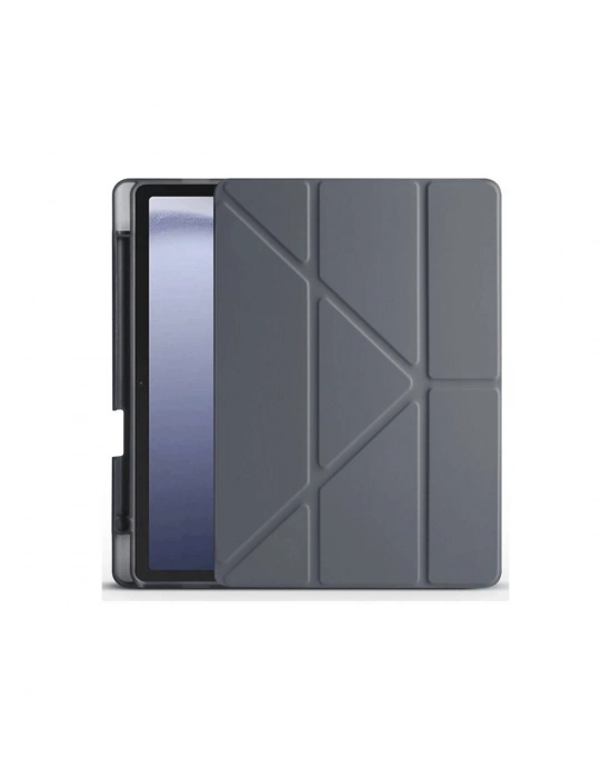 Newface Xiaomi Redmi Pad Pro 12.1 Kılıf Kalemlikli Mars Tablet Kılıfı - Koyu Gri