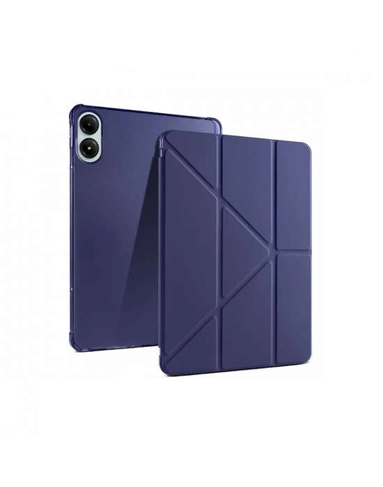 Newface Xiaomi Redmi Pad Pro 12.1 Kılıf Kalemlikli Mars Tablet Kılıfı - Lacivert