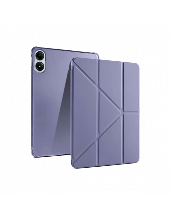 Newface Xiaomi Redmi Pad Pro 12.1 Kılıf Kalemlikli Mars Tablet Kılıfı - Lavender