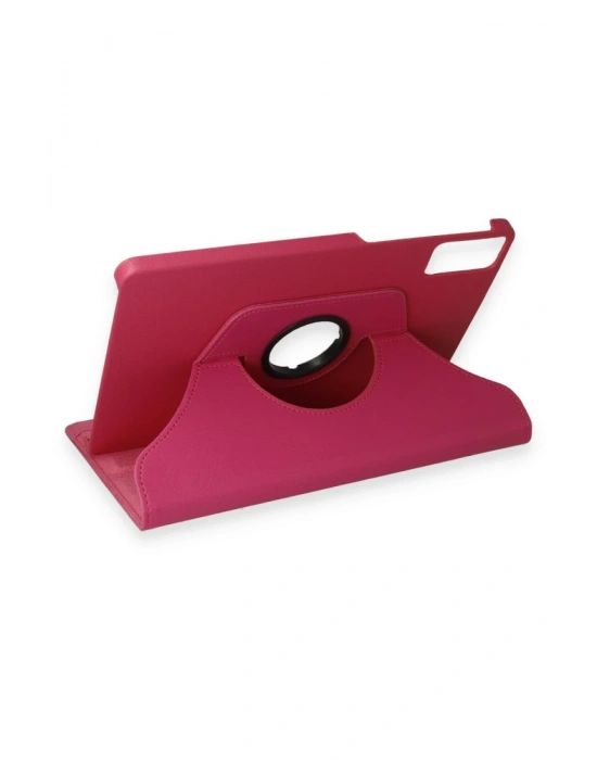 Newface Xiaomi Redmi Pad SE 4G Kılıf 360 Tablet Deri Kılıf - Pembe