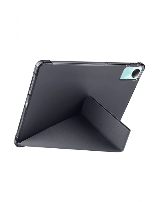 Newface Xiaomi Redmi Pad SE 4G Kılıf Kalemlikli Mars Tablet Kılıfı - Siyah