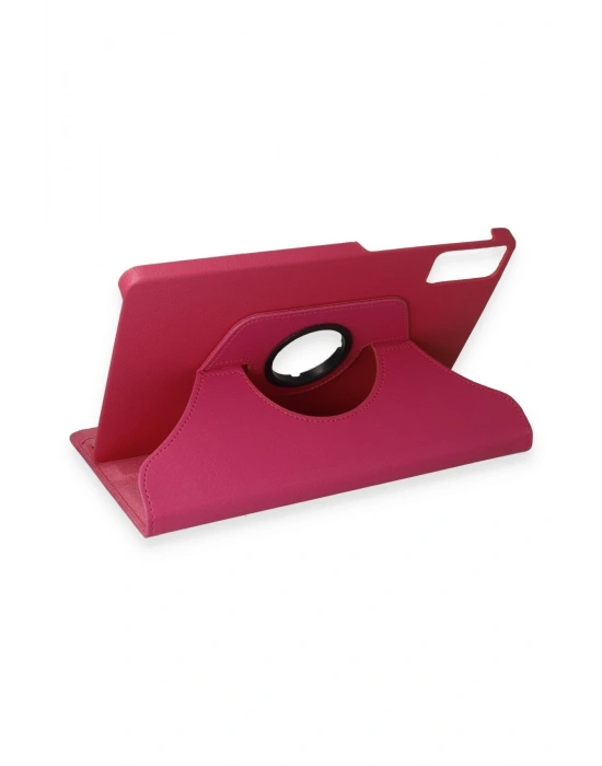 Newface Xiaomi Redmi Pad SE Kılıf 360 Tablet Deri Kılıf - Pembe