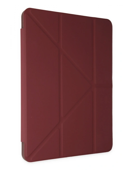 Newface Xiaomi Redmi Pad SE Kılıf Kalemlikli Mars Tablet Kılıfı - Mürdüm