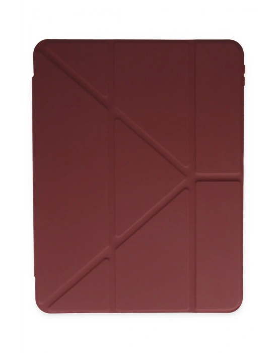 Newface Xiaomi Redmi Pad SE Kılıf Kalemlikli Mars Tablet Kılıfı - Mürdüm