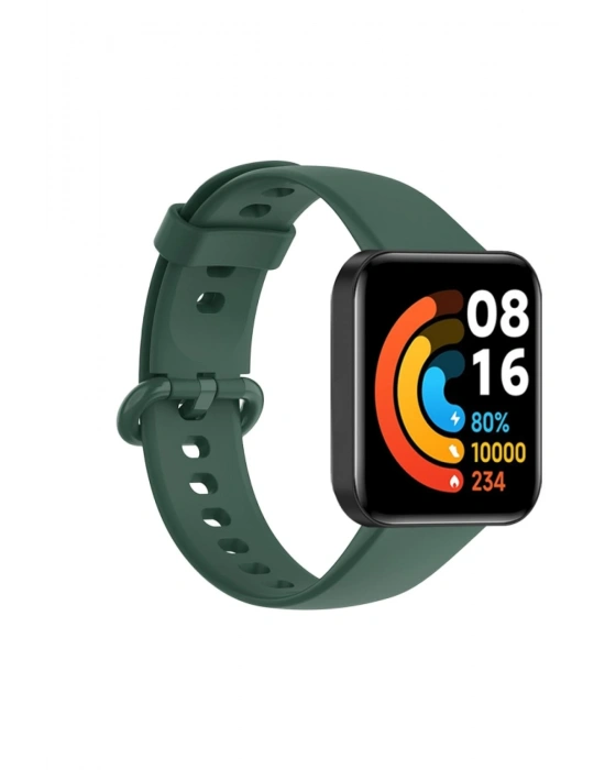 Newface Xiaomi Redmi Watch 2 Klasik Kordon - Haki Yeşil