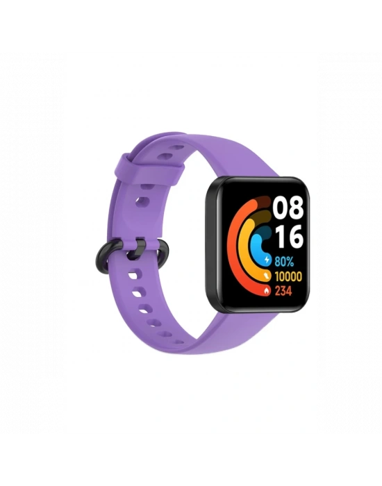 Newface Xiaomi Redmi Watch 2 Klasik Kordon - Lila
