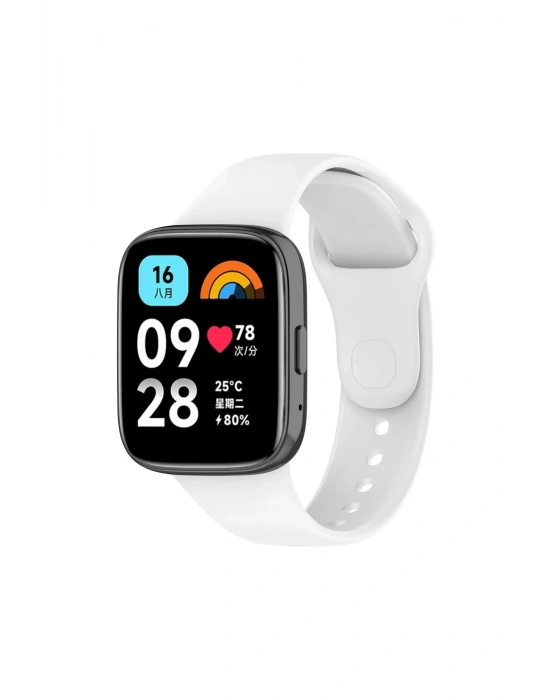 Newface Xiaomi Redmi Watch 3 Active Klasik Kordon - Beyaz