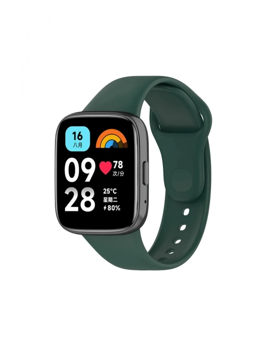 Newface Xiaomi Redmi Watch 3 Active Klasik Kordon - Haki Yeşil
