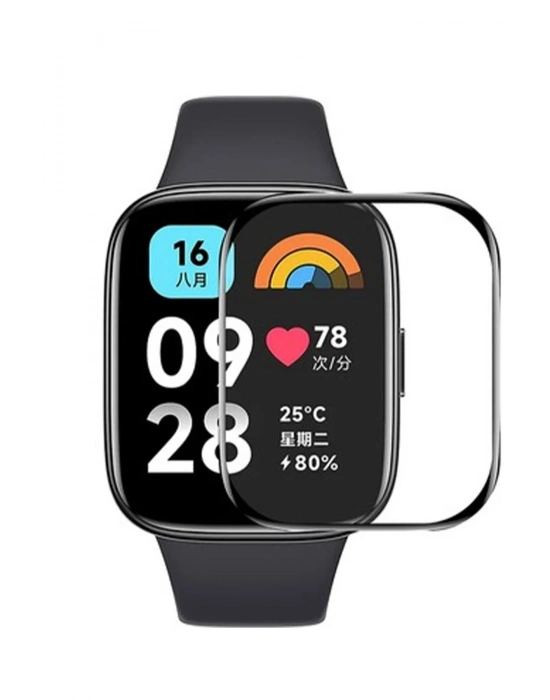 Newface Xiaomi Redmi Watch 3 Active Polymer Nano Ekran Koruyucu - Şeffaf