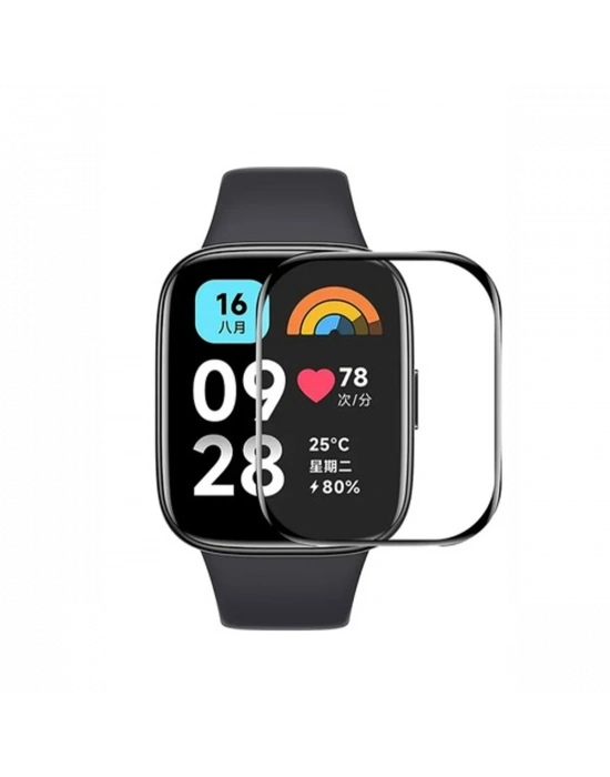 Newface Xiaomi Redmi Watch 3 Active Polymer Nano Ekran Koruyucu - Şeffaf