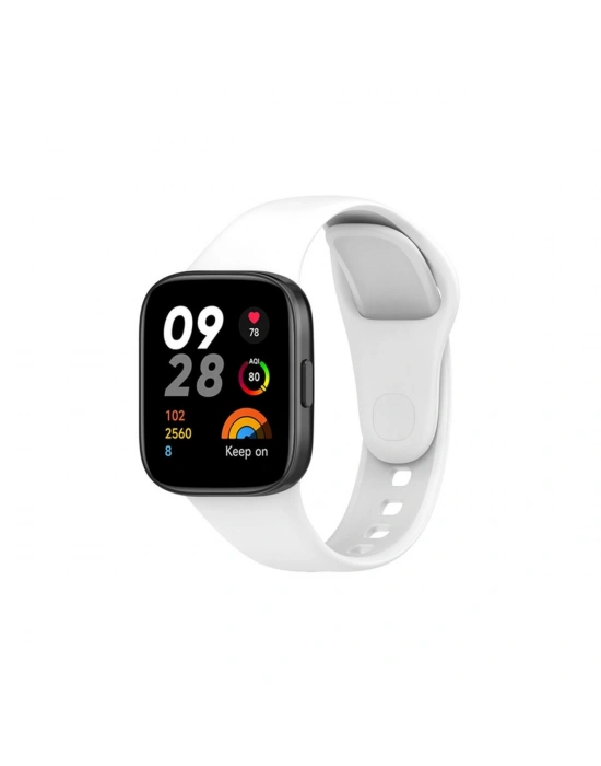 Newface Xiaomi Redmi Watch 3 Klasik Kordon - Beyaz