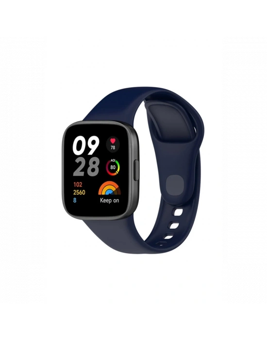 Newface Xiaomi Redmi Watch 3 Klasik Kordon - Lacivert