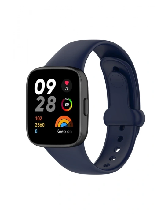 Newface Xiaomi Redmi Watch 3 Origin Silikon Kordon - Lacivert